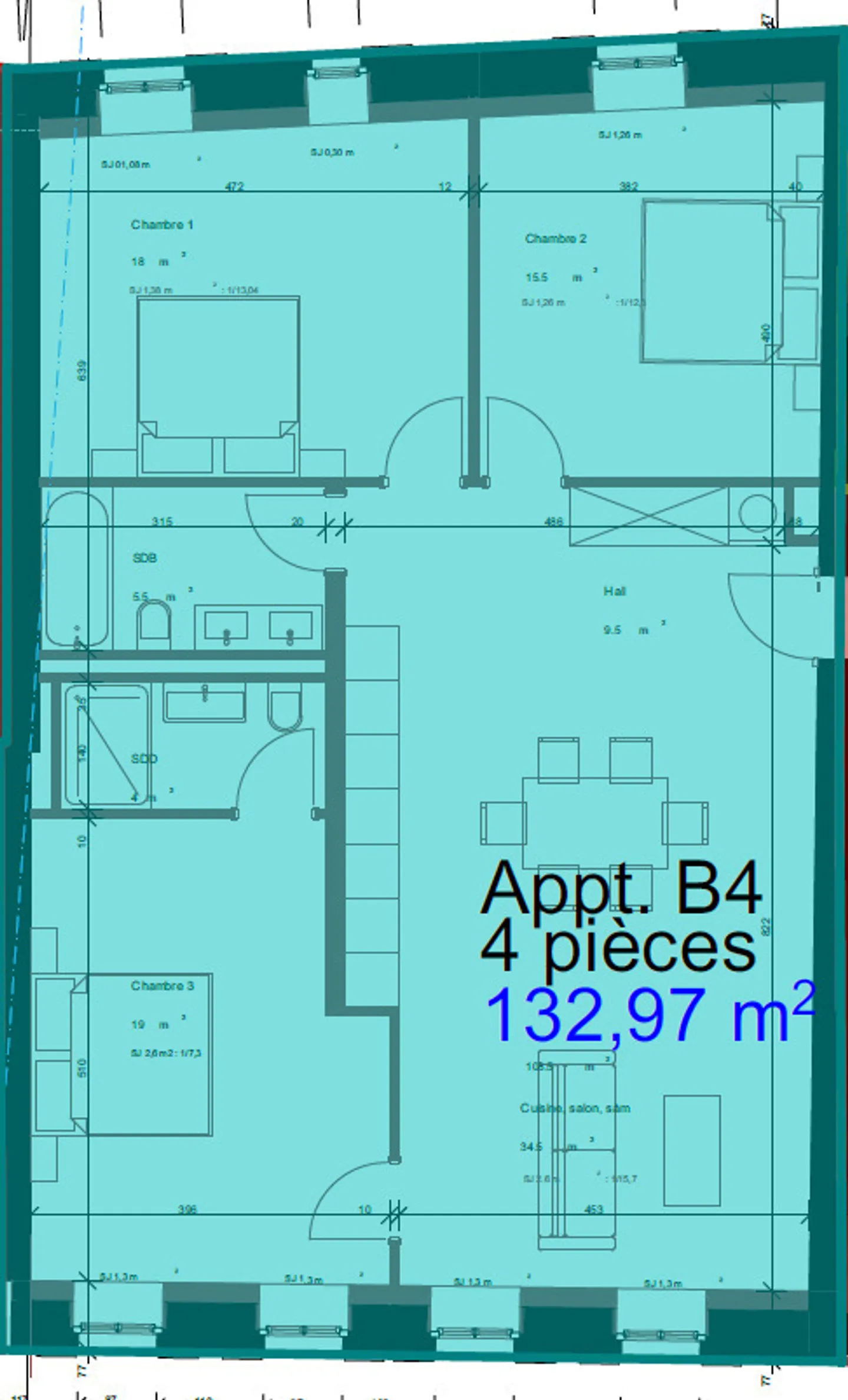 Charmante 4-Zimmer-Wohnung - Foto 7 von 9