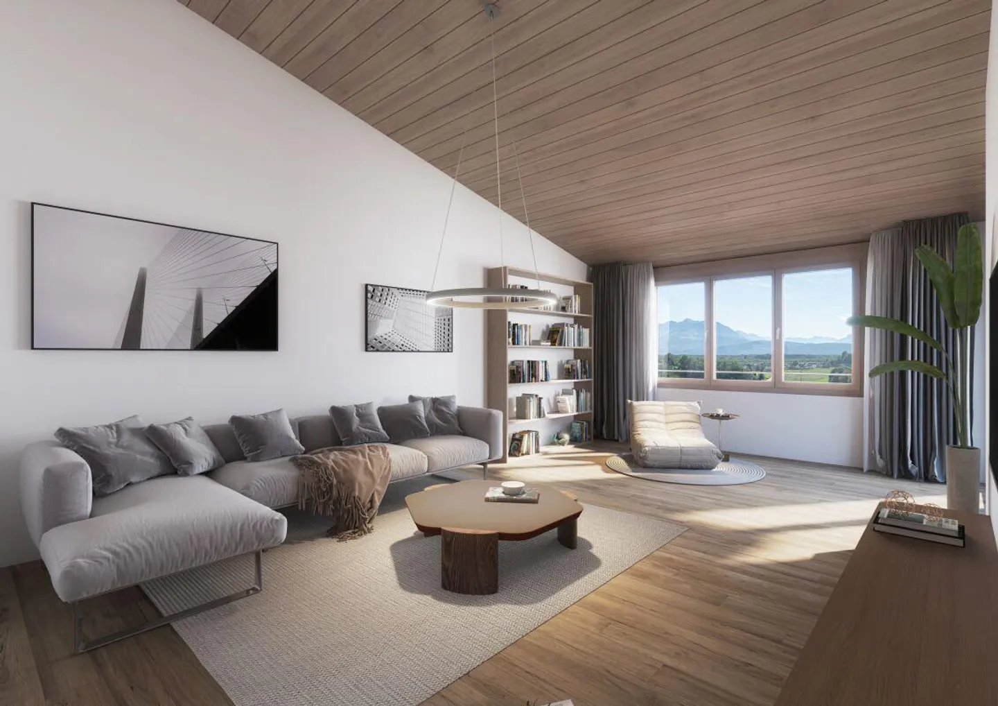 Modernes Apartment mit atemberaubendem Blick - Foto 3 von 8