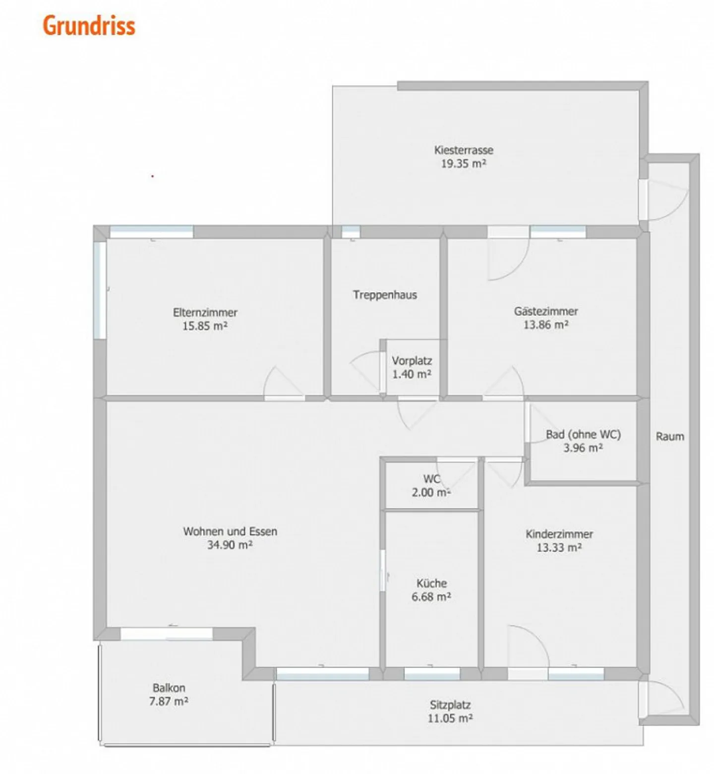 4.5 Room Apartment with Garden Quiet and Close to the City - Photo 11 of 13