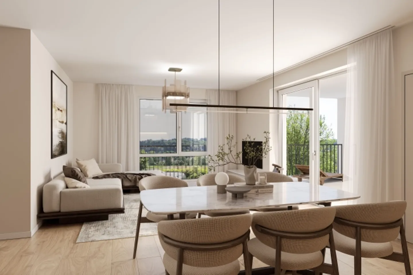 Penthouse moderne de 3,5 pièces à vendre à Schaffhouse - Photo 2 sur 11