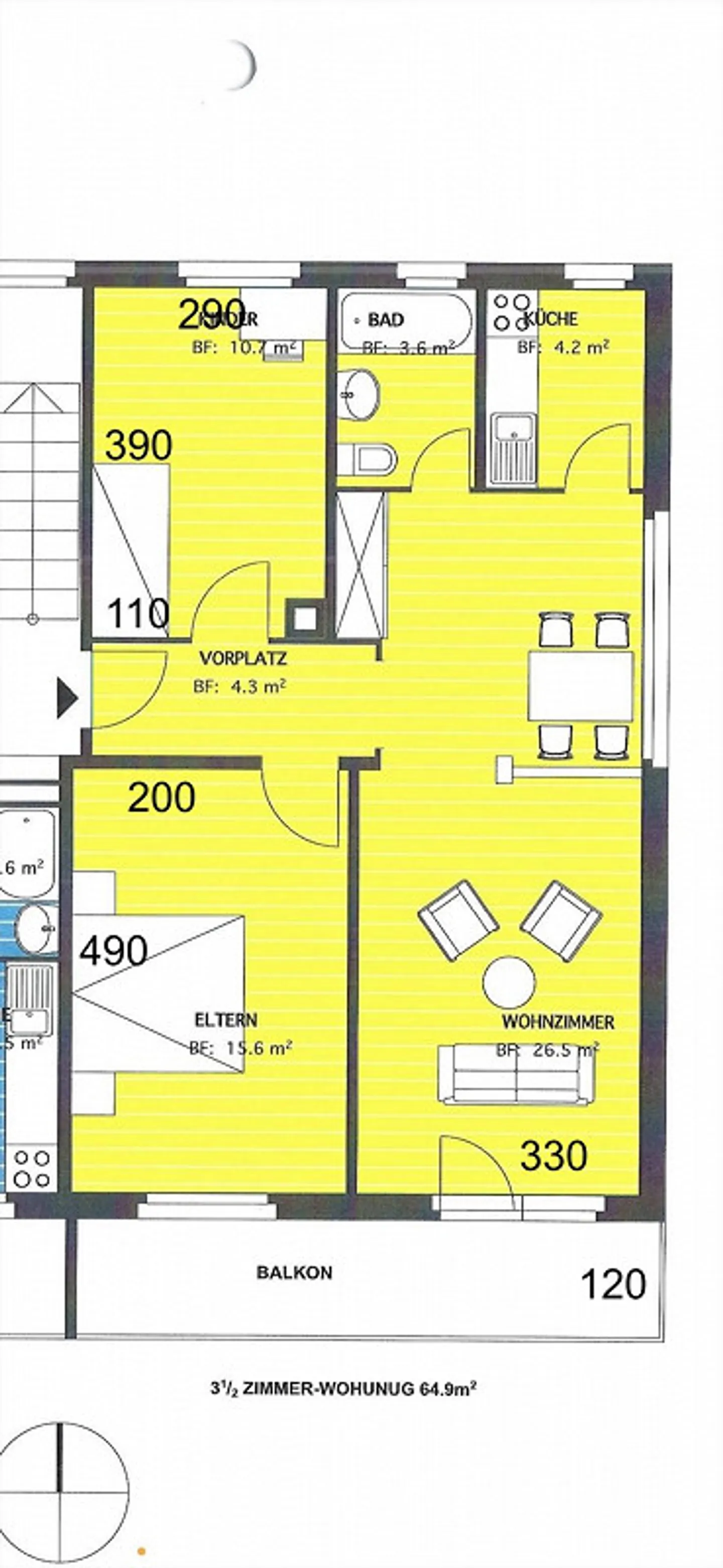 Gemütliche Wohnung in Bern-Bümpliz - Foto 8 von 8