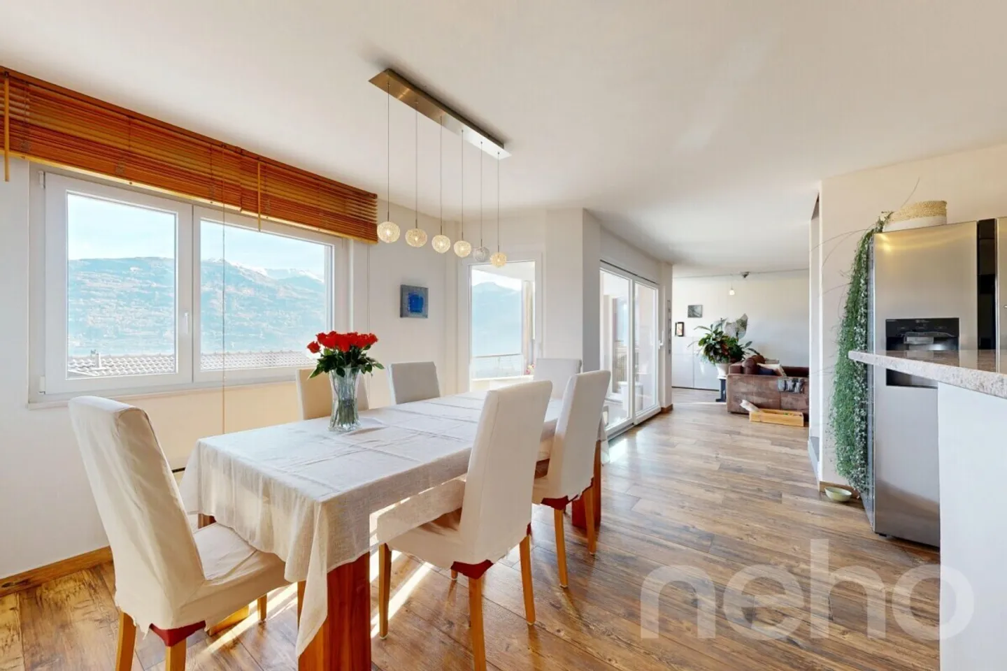 Semi-Detached House in Savièse with Panoramic View and Adjoining Studio - Photo 8 of 12