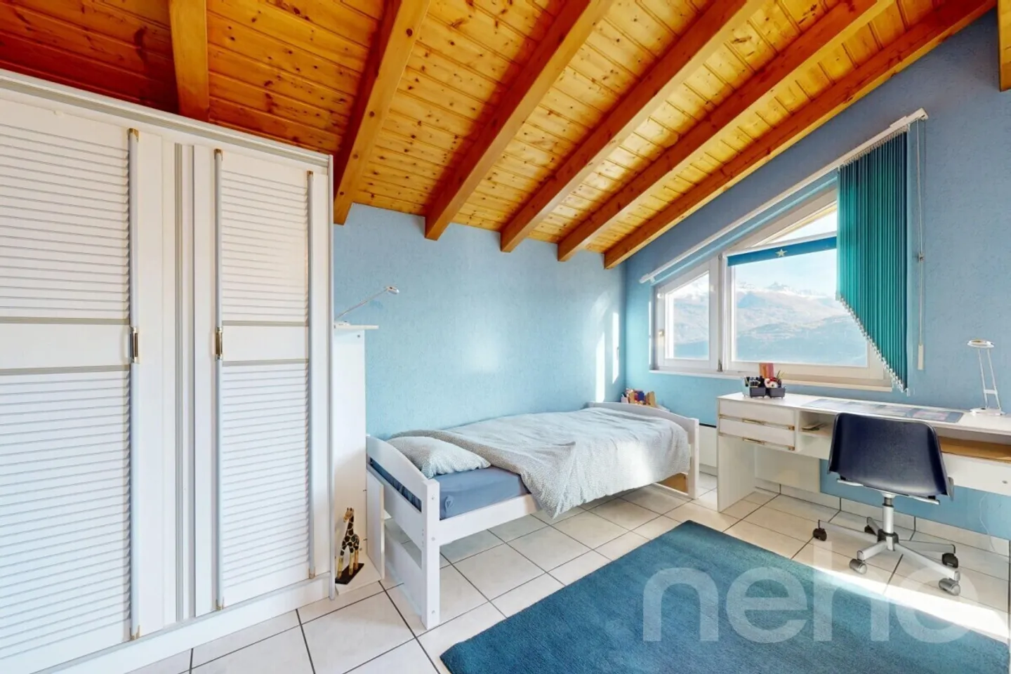 Semi-Detached House in Savièse with Panoramic View and Adjoining Studio - Photo 12 of 12