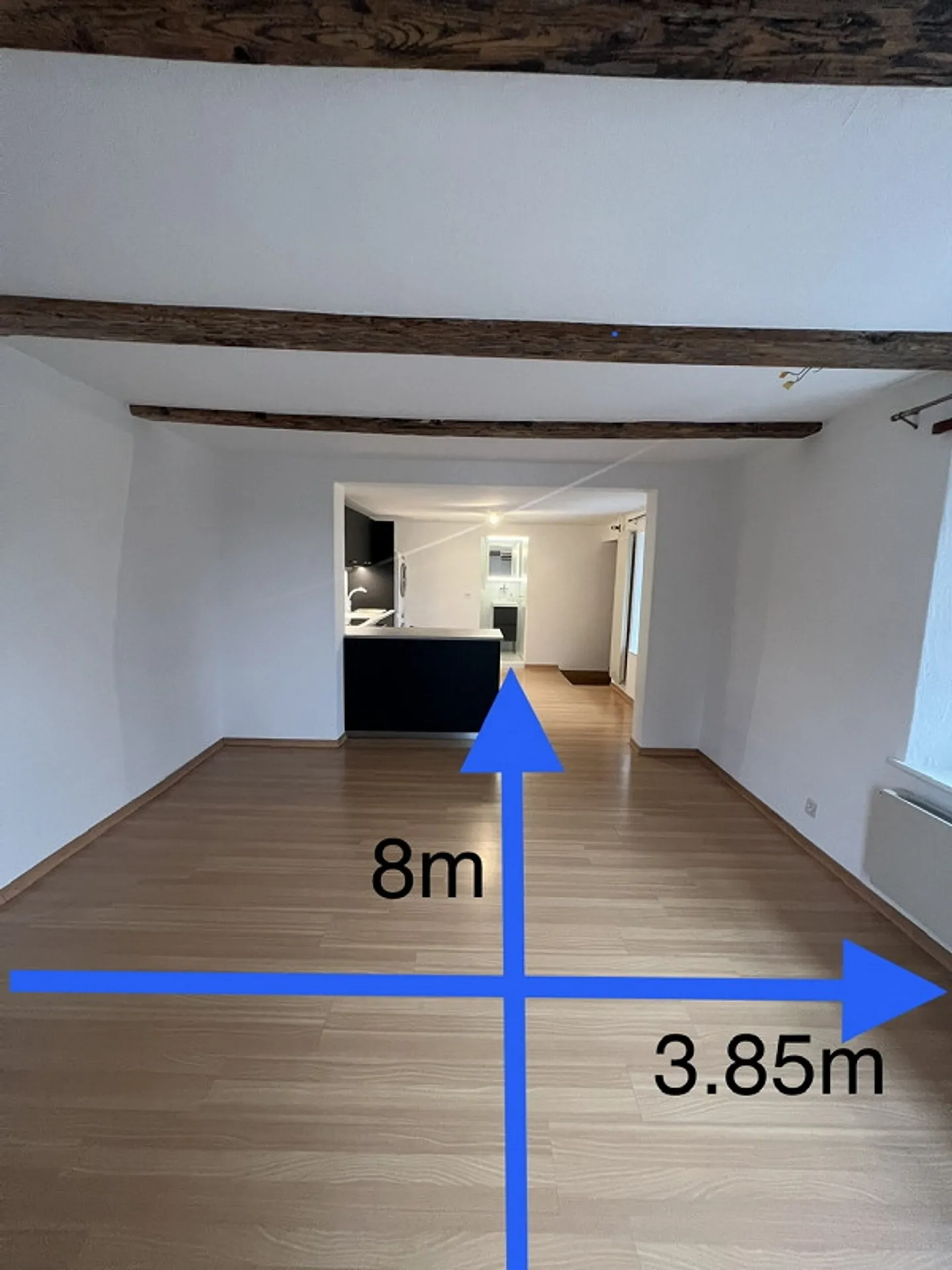 Renovated studio with parking in the green - Photo 2 of 5