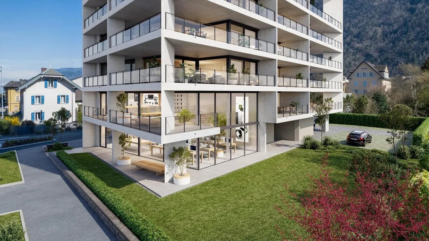 Büro/Verwaltung 182 m2 in Martigny - Foto 1 von 3