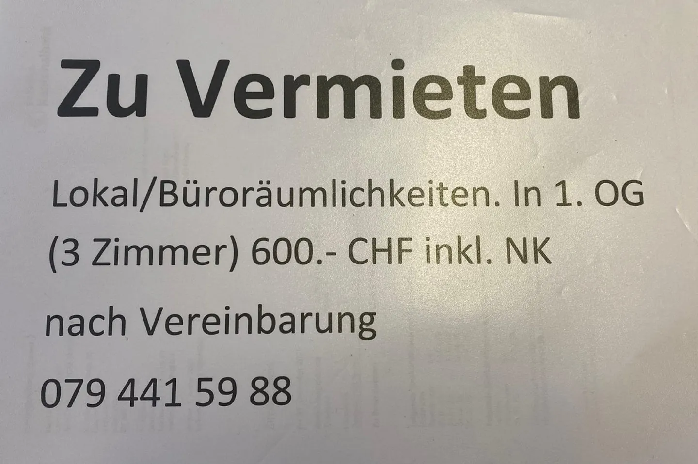 Lokal/Büroräulichkeite. - Foto 1 von 1