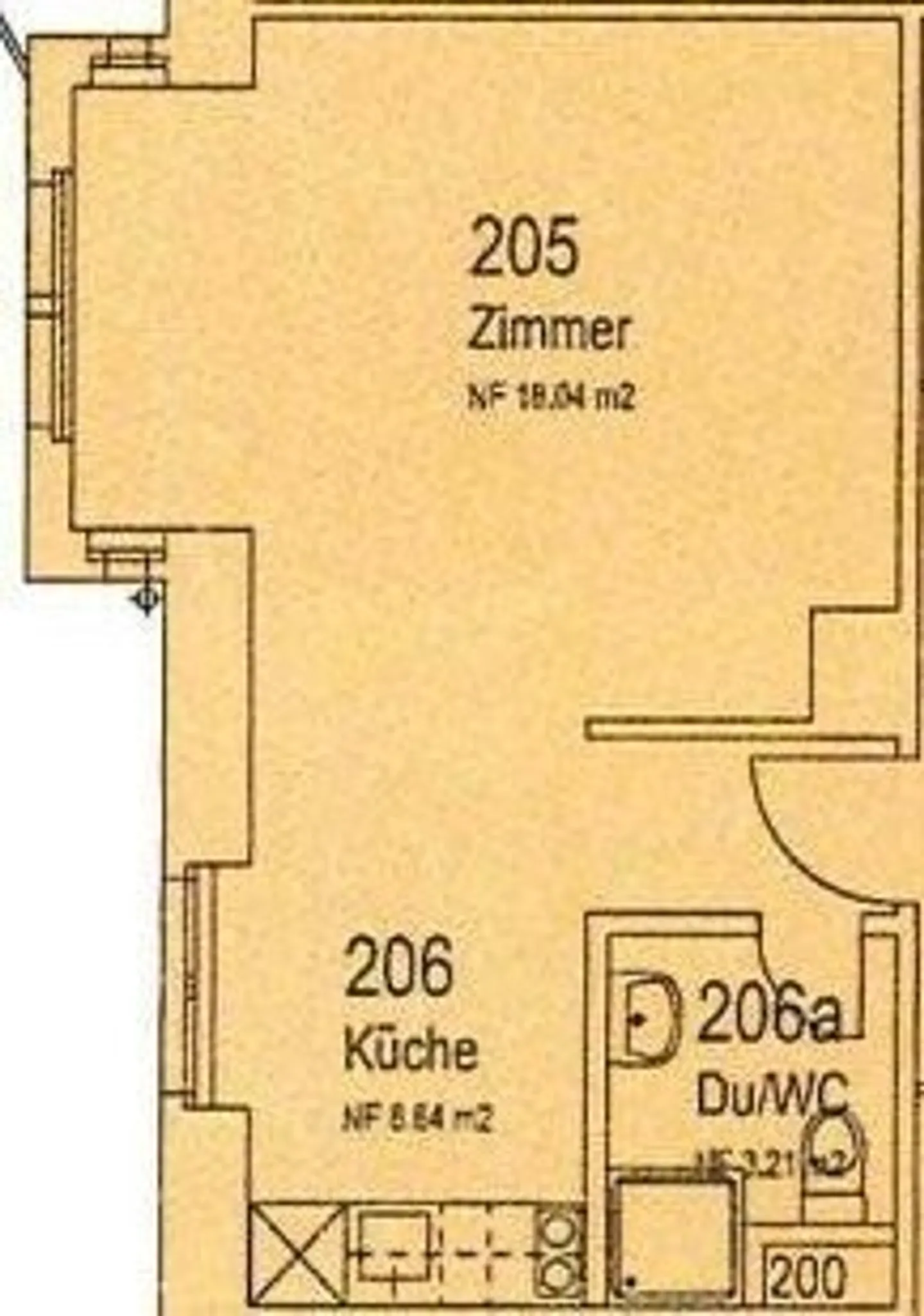 Appartement meublé près de l'hôpital cantonal - Photo 5 sur 5