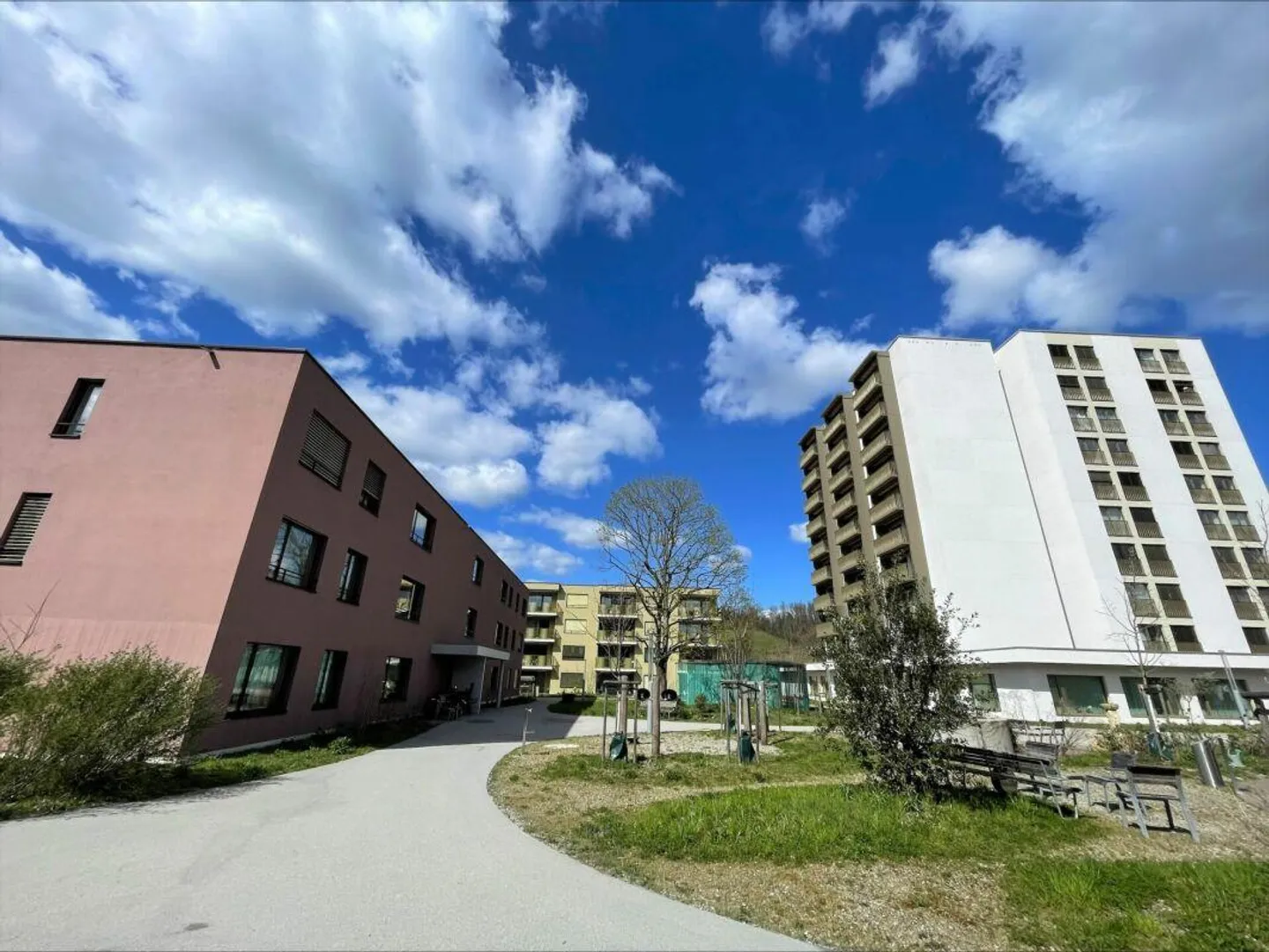 Appartamenti per anziani: Luminoso appartamento di 3,5 stanze al 1° piano del centro sanitario di Brugg - Foto 1 di 8