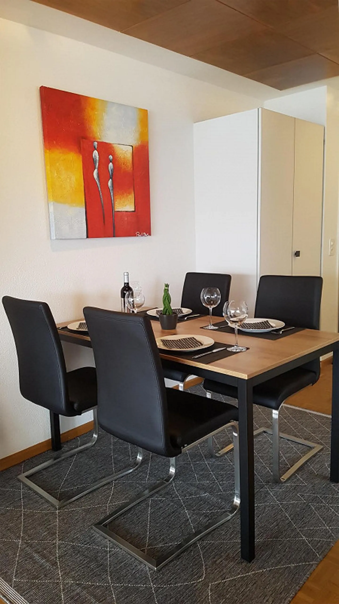 Möblierte Wohnung mit Bergblick - Foto 6 von 14