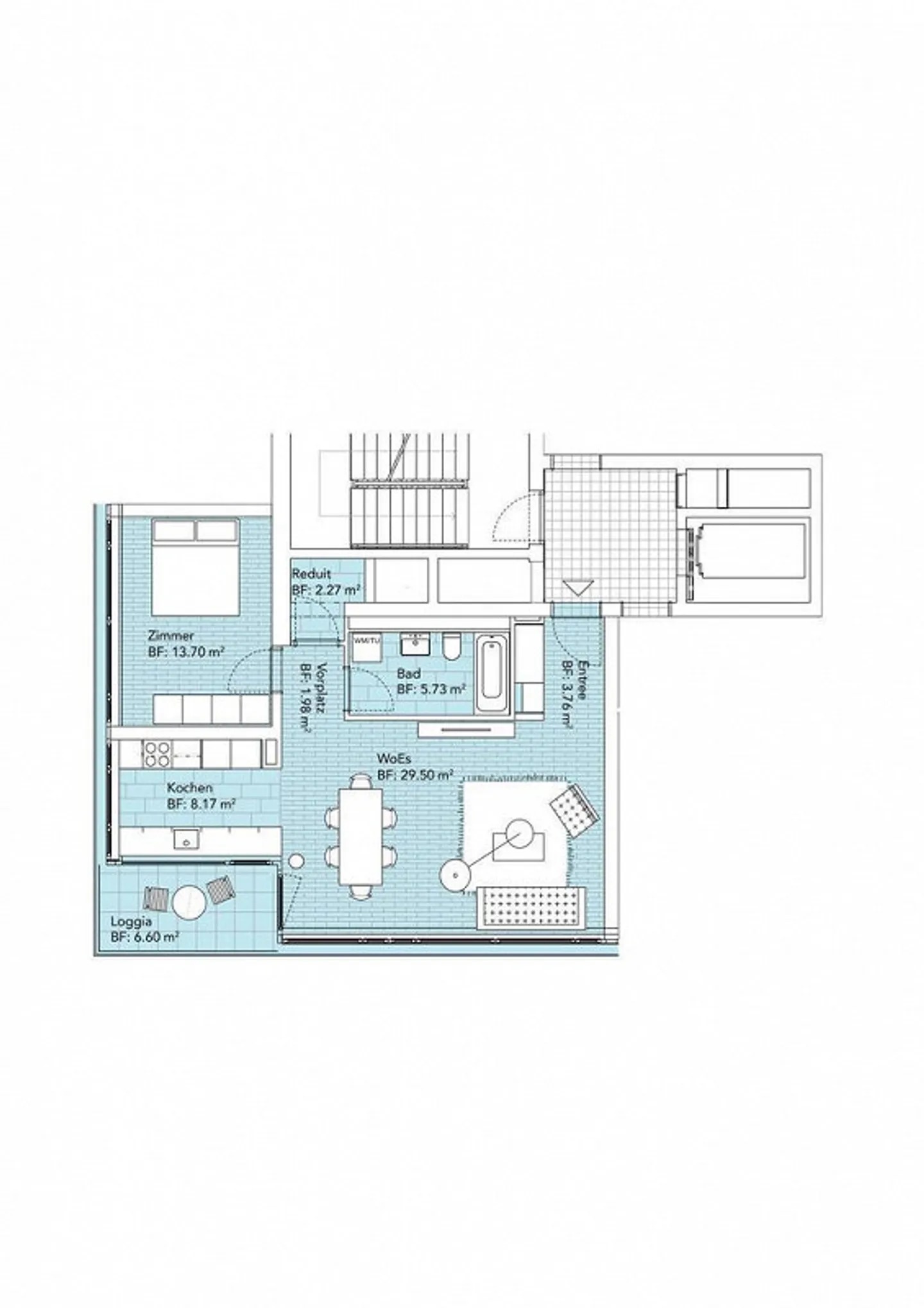 Moderne 2.5 Zimmer-Wohnung - Foto 6 von 6