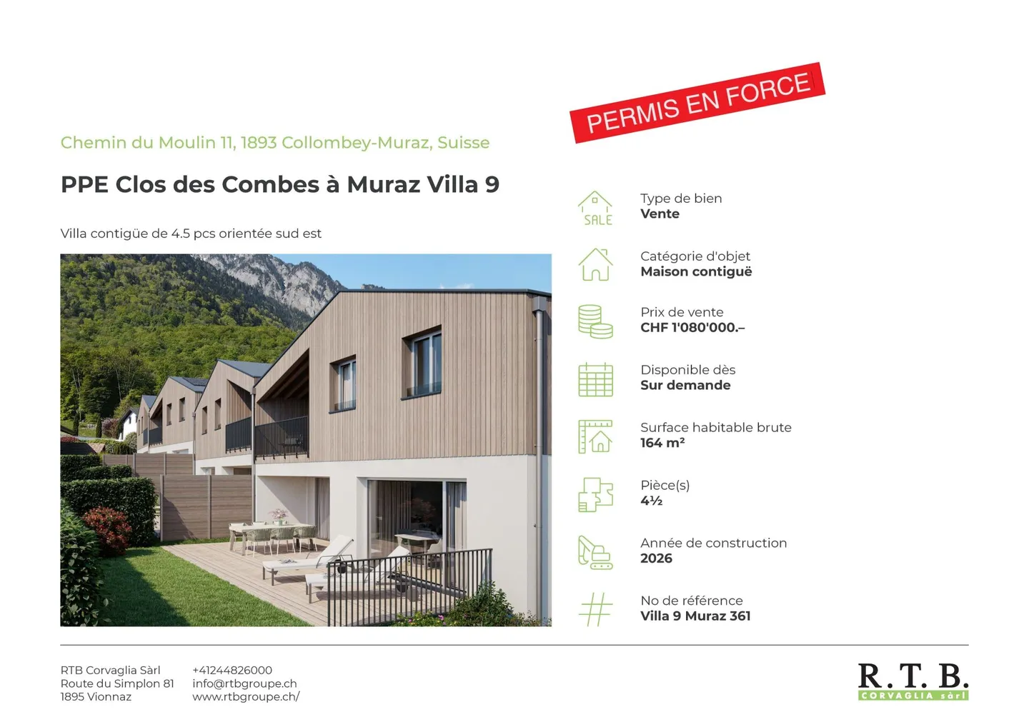 Charmante Villa in Muraz - Foto 9 von 15