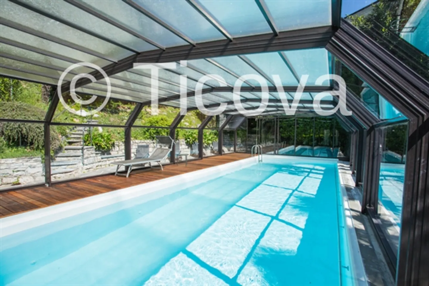 «Ruvigliana - Zu vermieten 6,5 Zimmer mitten im Grünen und mit schönem Seeblick, Schwimmbad im Park» - Foto 6 von 8