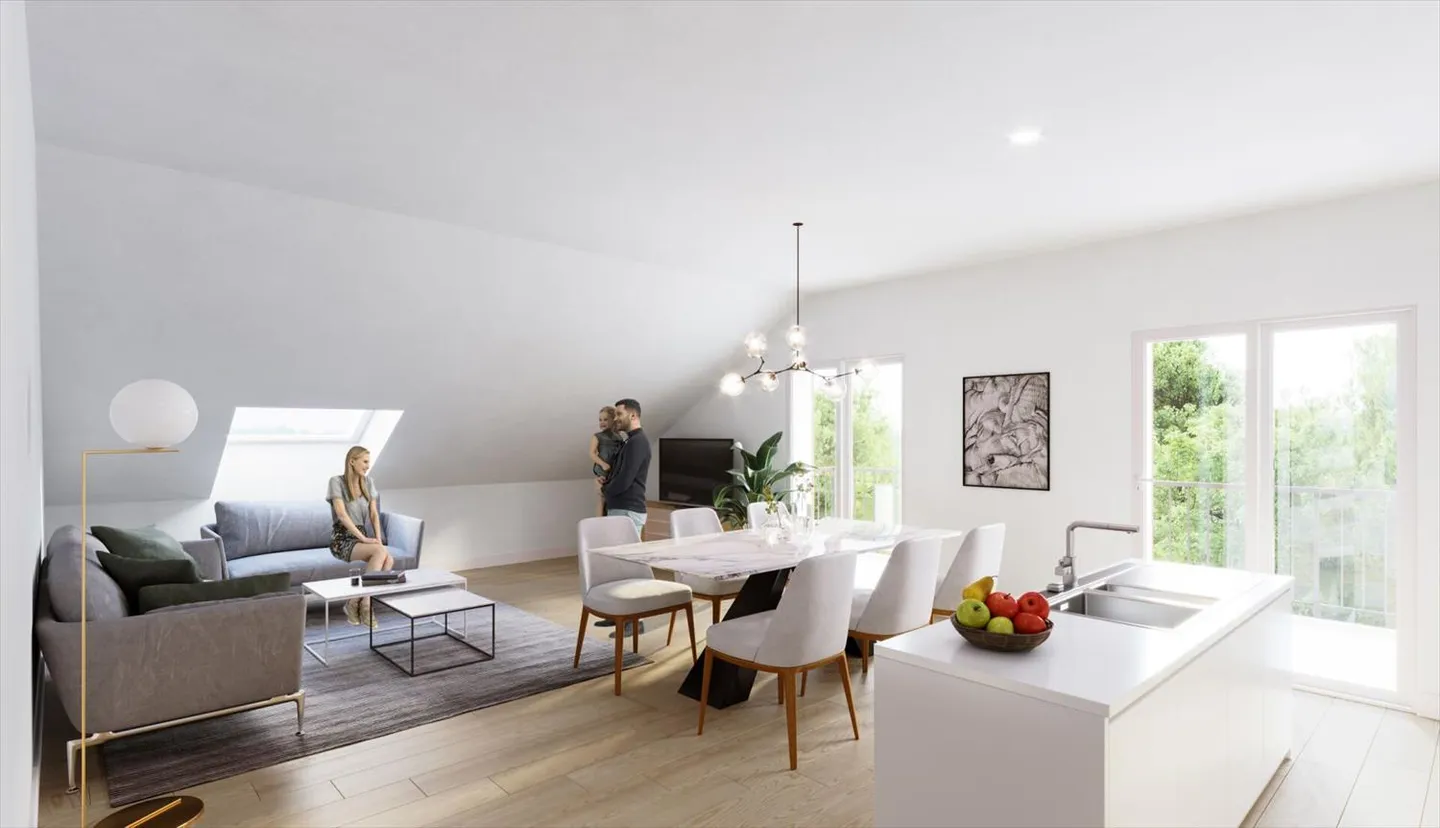 Appartement 3,5 pièces avec vue sur le lac et les Alpes à Prilly - Photo 4 sur 4