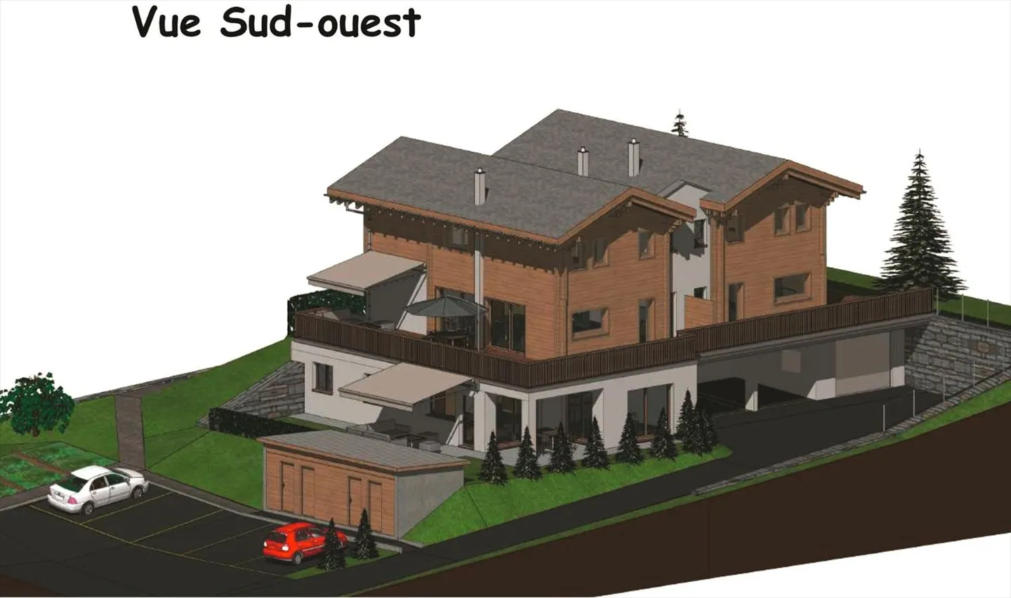 Outstanding 4.5-room maisonette apartment in Evolène - Photo 4 of 13