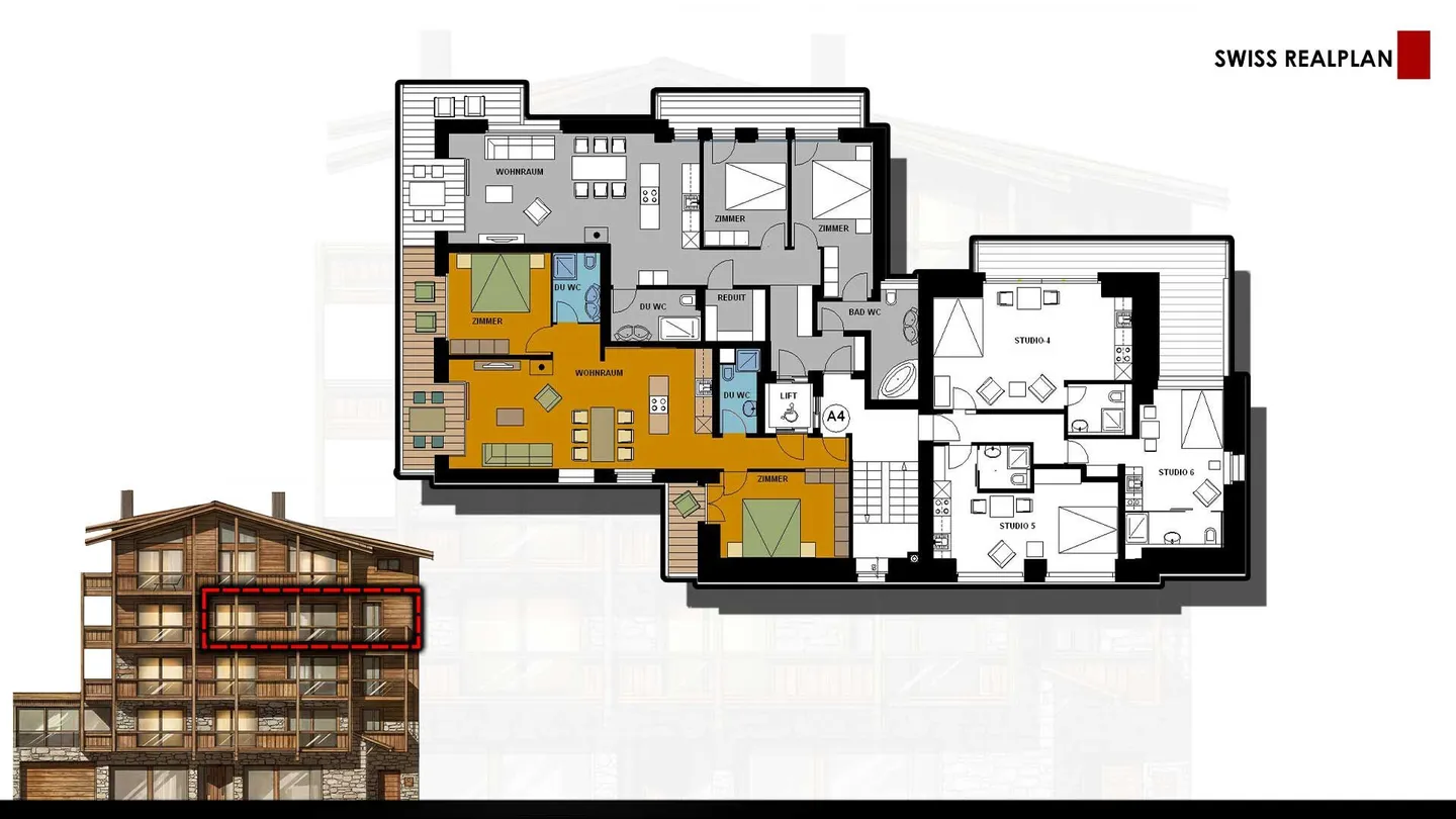 Domino Alpine Chalet - New Construction 2026 Central, Quiet Location, Panoramic Balconies. - Photo 2 of 7