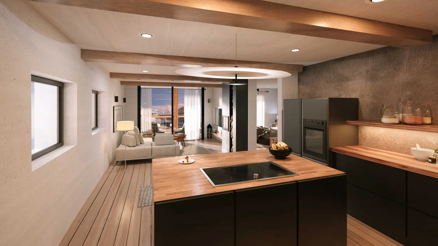 Domino Alpine Chalet - New Construction 2026 Central, Quiet Location, Panoramic Balconies. - Photo 3 of 7