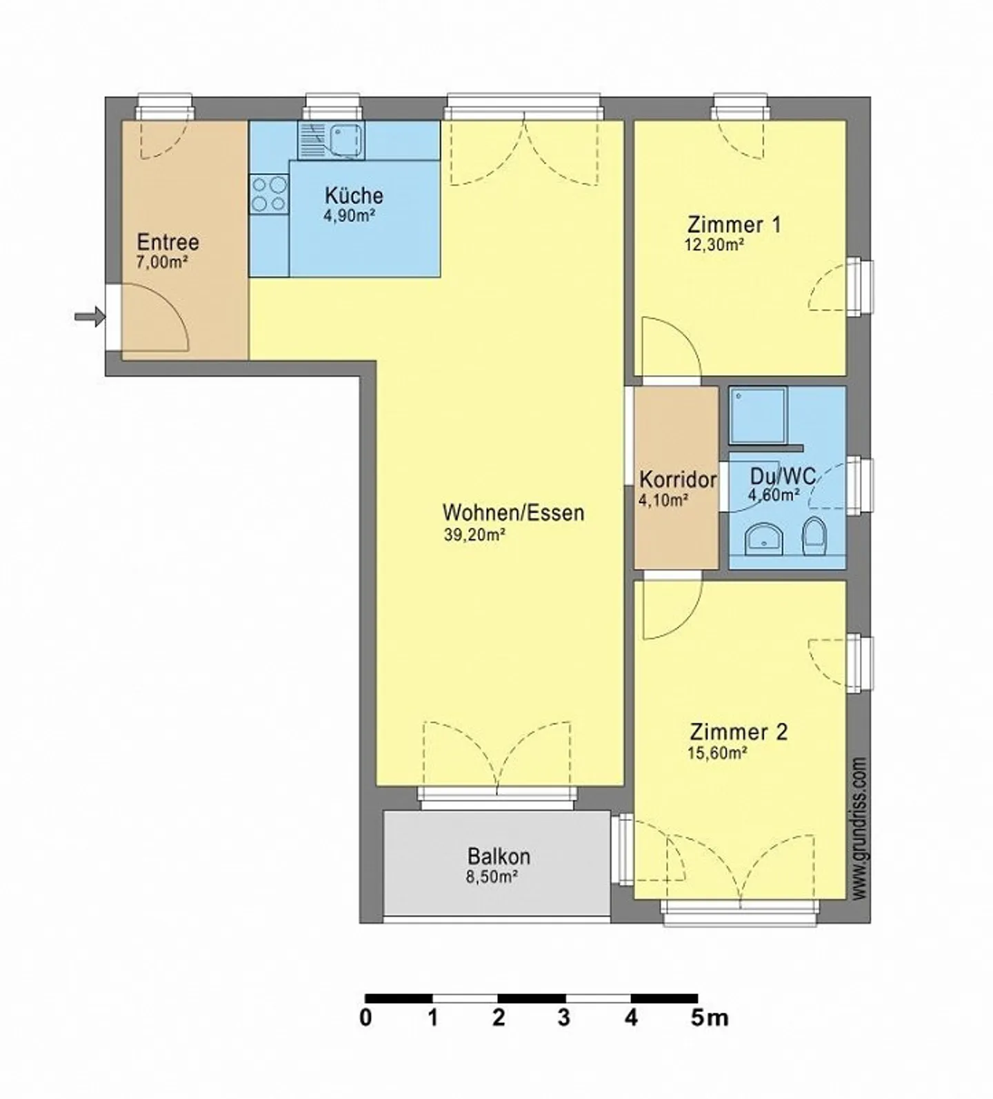 Appartement moderne avec balcon - Photo 12 sur 12