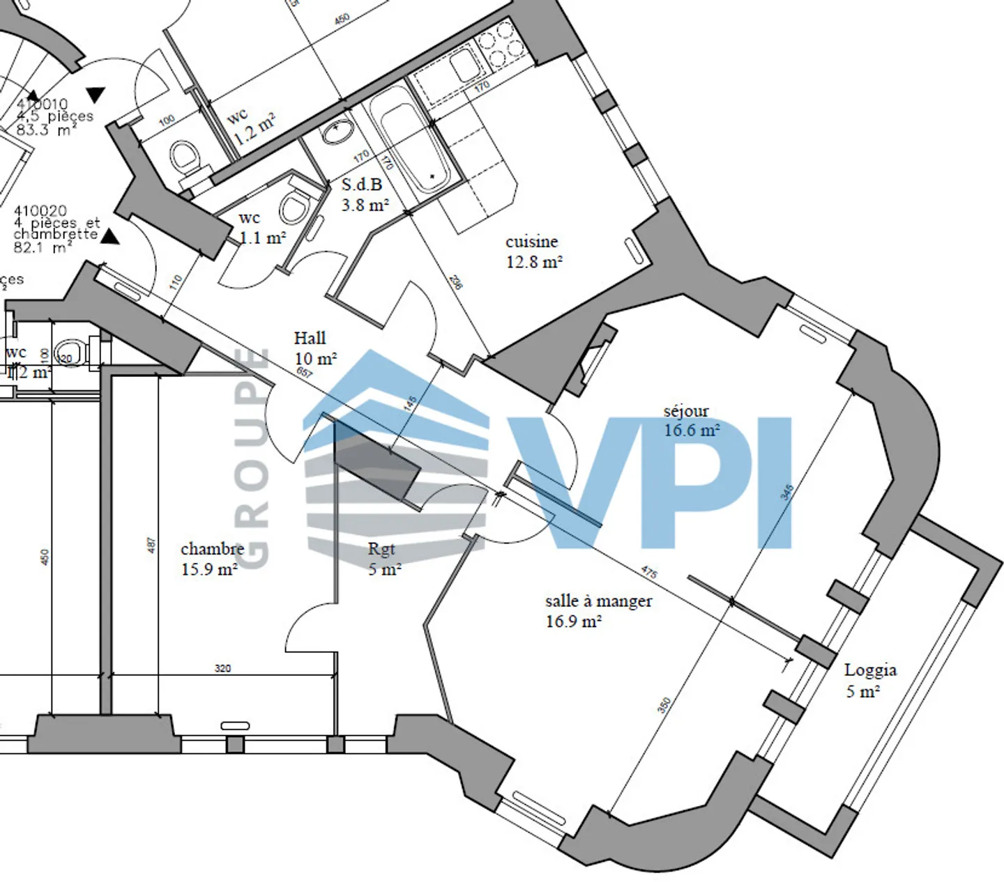 Appartamento di quattro stanze a Saint-Jean - Foto 9 di 9