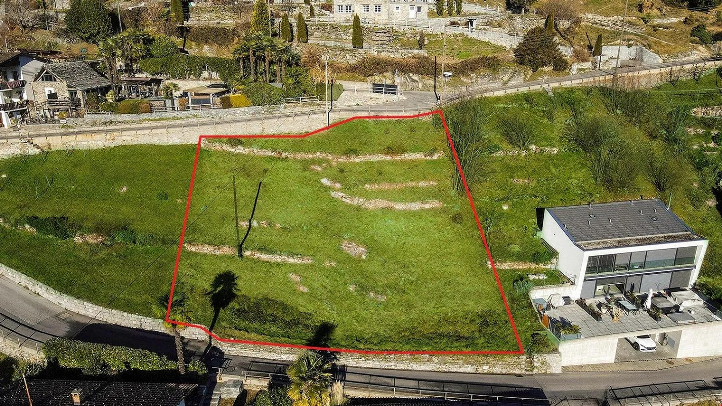 Land with APPROVED project in Mergoscia - Photo 6 of 9
