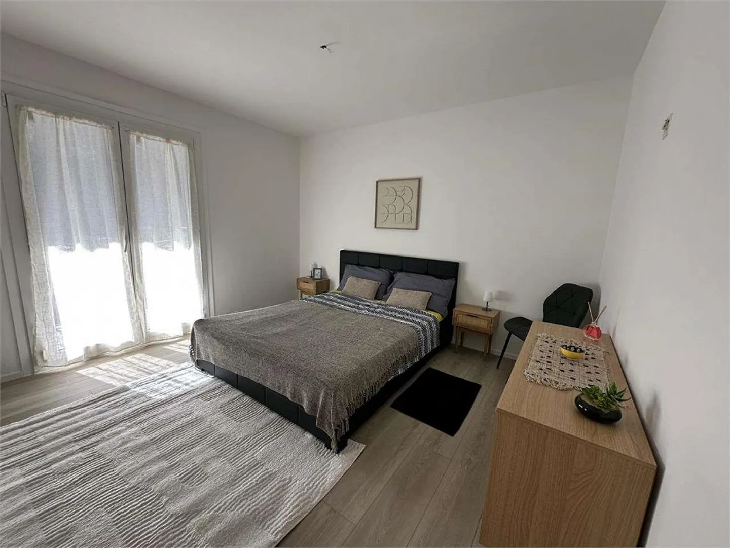 Bodio, excellent 3.5 with balcony and open view - Photo 4 of 13