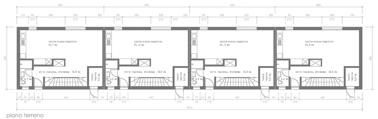 Nuova villa angolare con produzione di energia indipendente - Foto 10 di 14