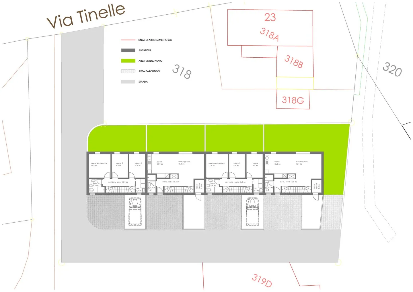 Nuova villa angolare con produzione di energia indipendente - Foto 9 di 14