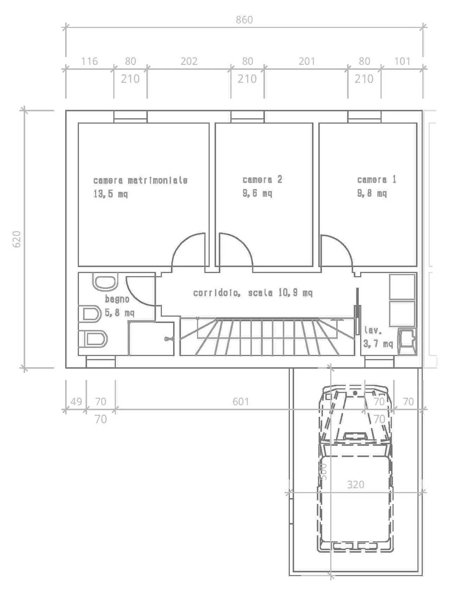 Nuova villa angolare con produzione di energia indipendente - Foto 13 di 14