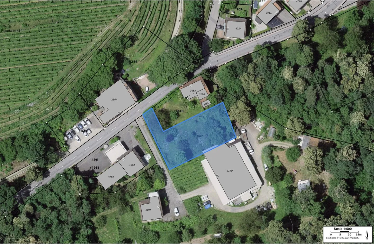 Nuova villa angolare con produzione di energia indipendente - Foto 4 di 14