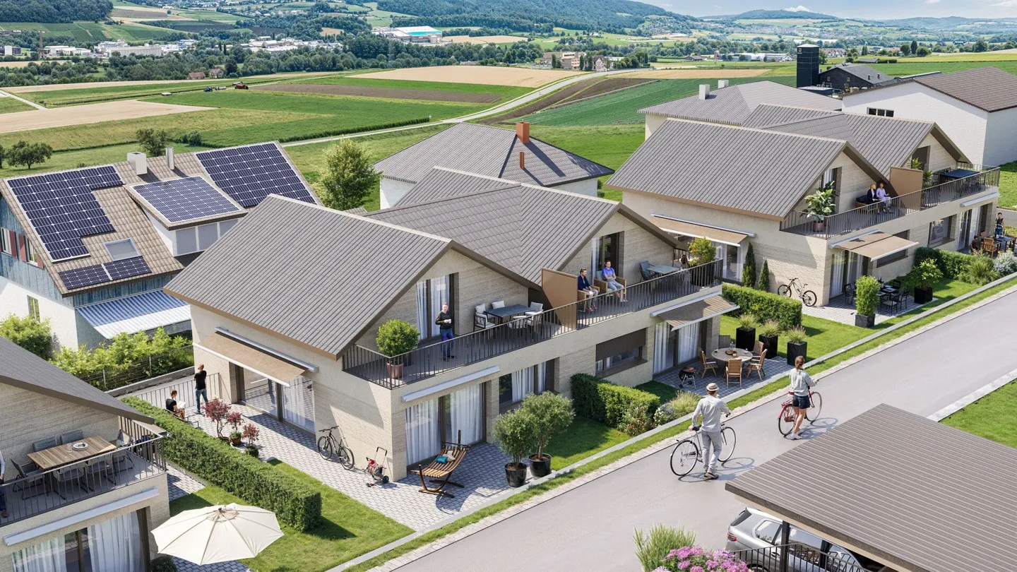 NOUVEAU PROJET DE CONSTRUCTION "LÄGERNBLICK": BAIGNÉ DE LUMIÈRE AVEC DES FINITIONS DE HAUTE QUALITÉ - Photo 5 sur 6