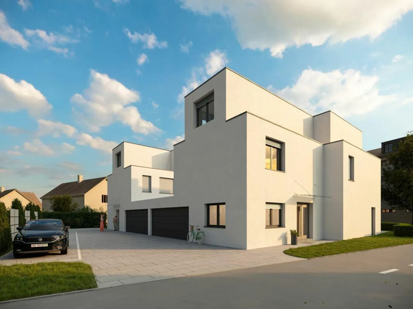 Disponibile solo una casa: Moderna e adatta alle famiglie: Nuova casa unifamiliare con stile. - Foto 2 di 7