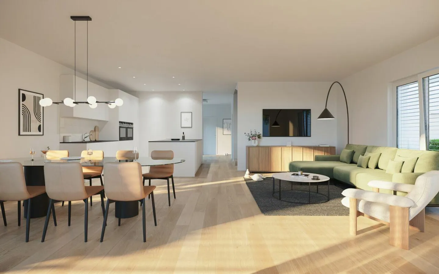 Disponibile solo una casa: Moderna e adatta alle famiglie: Nuova casa unifamiliare con stile. - Foto 3 di 7