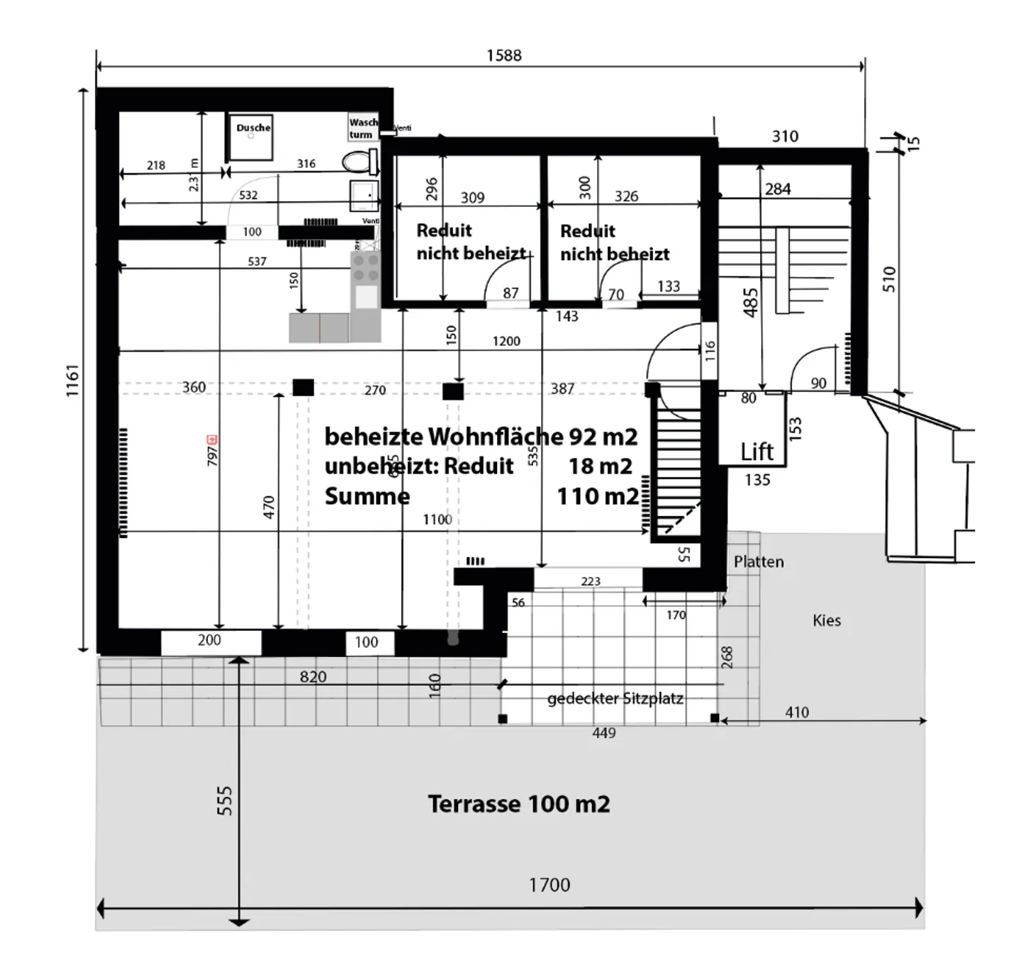 Appartamento Loft Nuovo Attraente a Lucerna - Foto 8 di 12