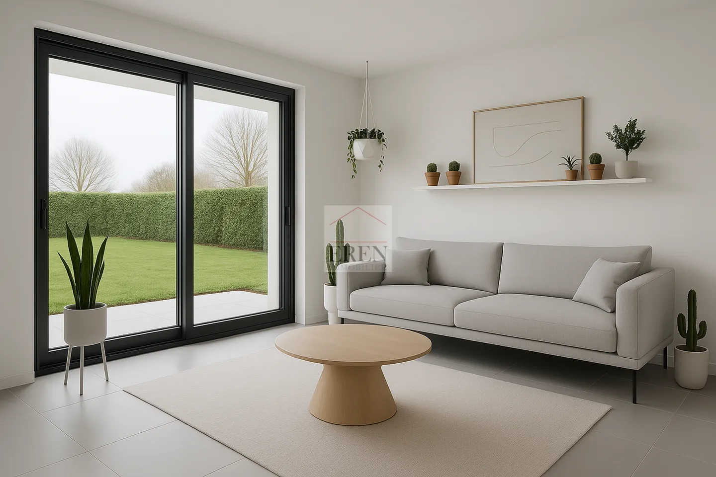 Spazioso appartamento 3,5 locali al piano terra a Grône - Foto 1 di 12