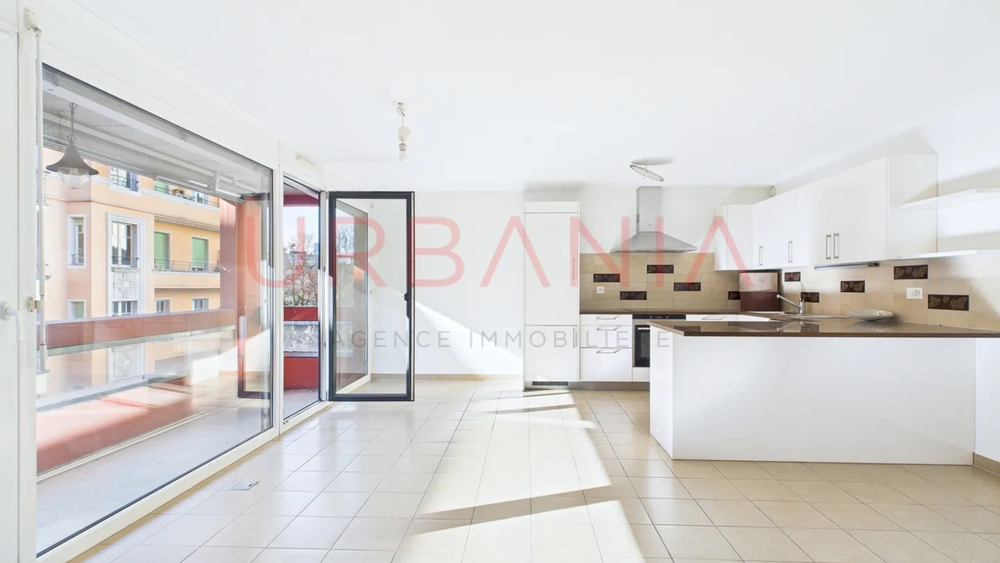 Wunderschöne 4-Zimmer-Wohnung im Herzen von Plainpalais - Foto 5 von 11