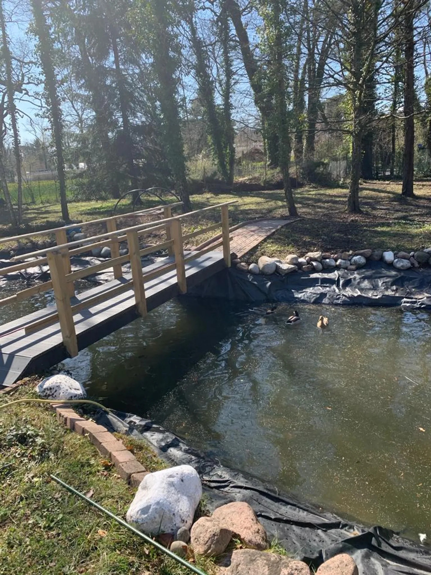 Prächtiges Herrenhaus in einem baumgesäumten und abgeschlossenen Park - Foto 2 von 7