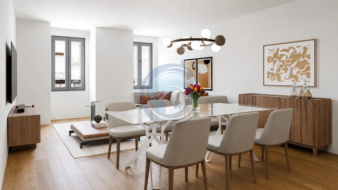 3,5 und 4,5 Zimmer Wohnungen im Zentrum von Châtel-St-Denis - Foto 5 von 14