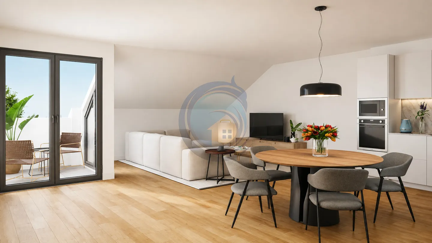 3,5 und 4,5 Zimmer Wohnungen im Zentrum von Châtel-St-Denis - Foto 11 von 14