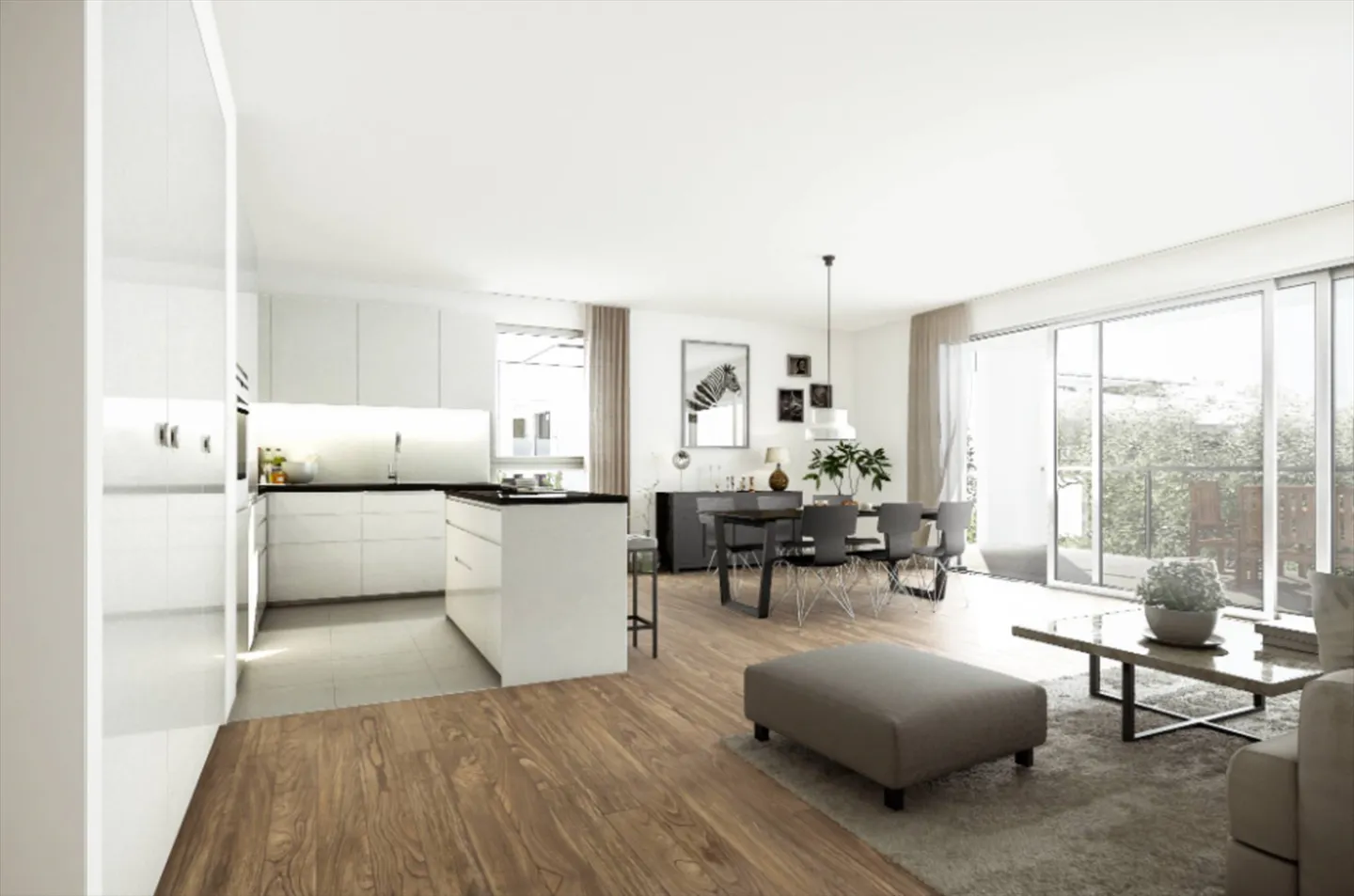 Lot F-103 - Appartement 2,5 pièces au 1er étage - Photo 6 sur 9