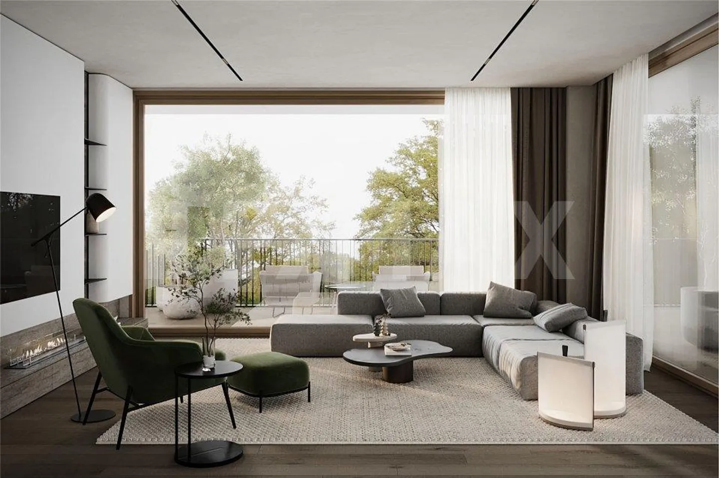 NUOVA COSTRUZIONE, moderno appartamento di 4,5 stanze, 001 piano terra, design degli spazi individuale, Brunnen - Foto 5 di 13