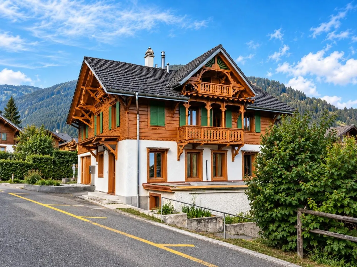 High-end detached house with 2 apartments for sale in Corbeyrier, 15 - Photo 1 of 10