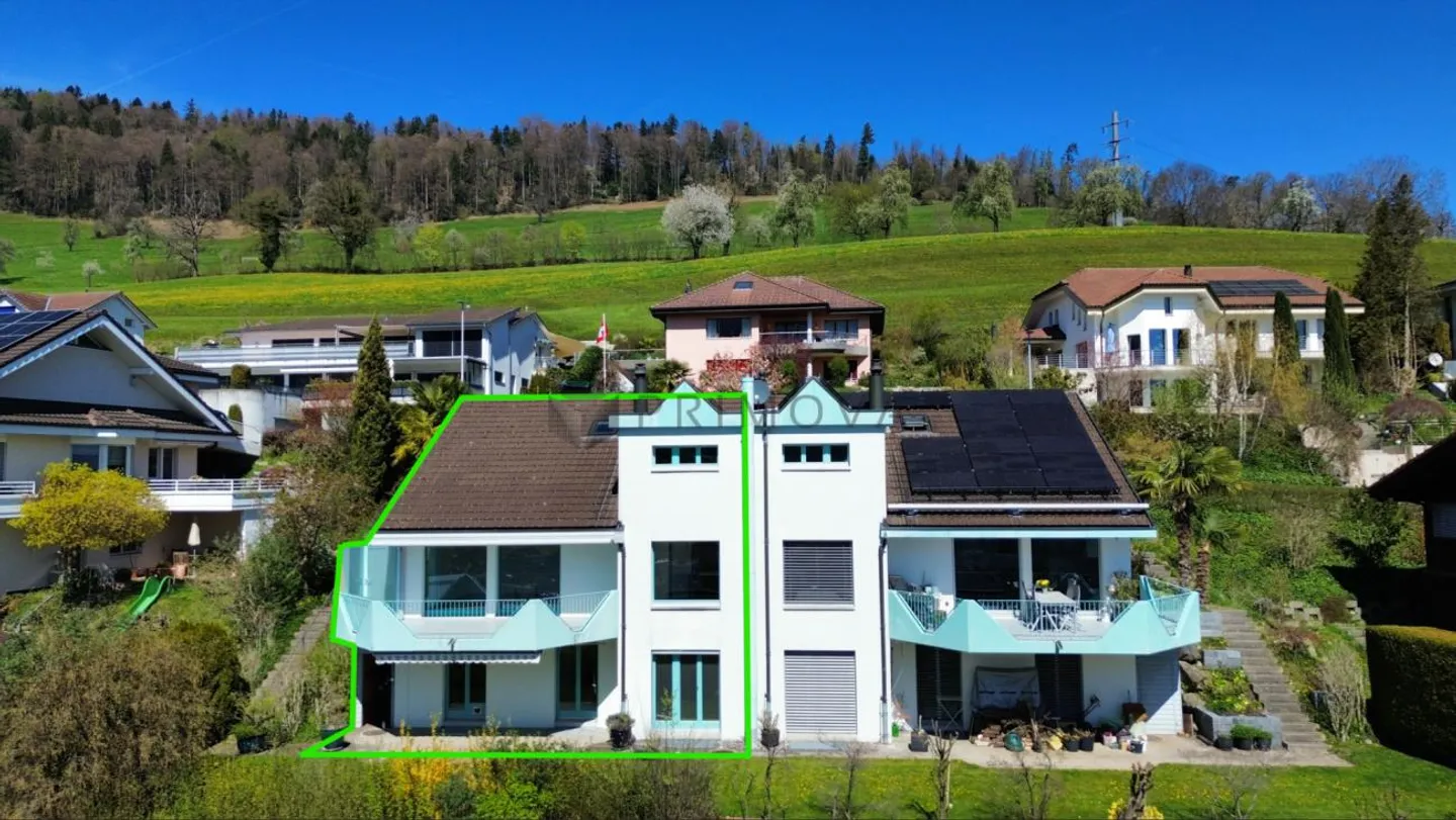 Gioiello del Monte Sole - la casa bifamiliare con vista sul Pilatus - Foto 13 di 15
