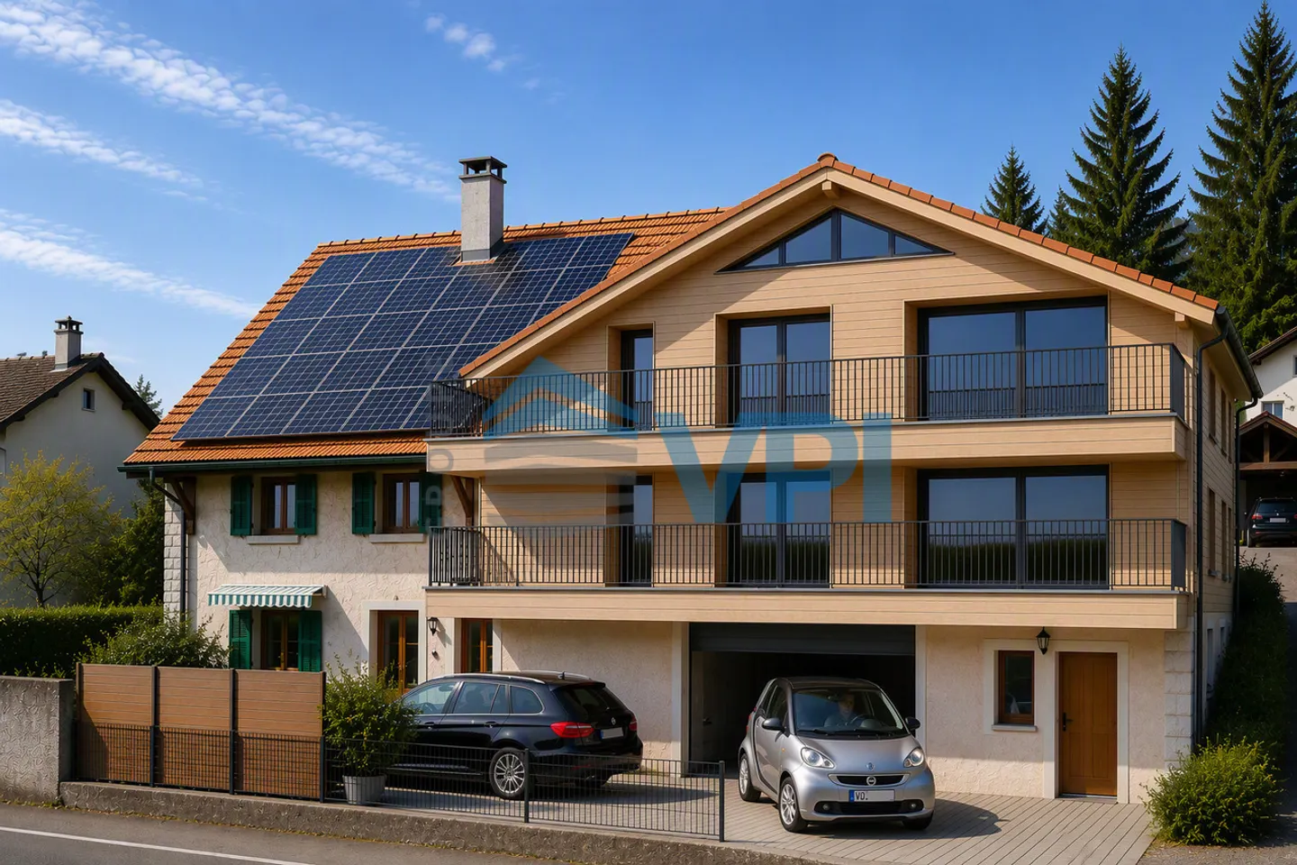 Projet pour 7 appartements - Photo 2 sur 2