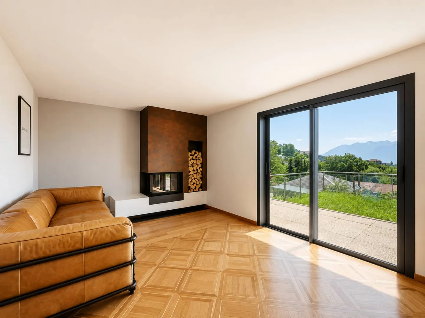 Detached villa with 6.5 rooms and panoramic views of Lake Geneva and the Alps - Photo 2 of 10