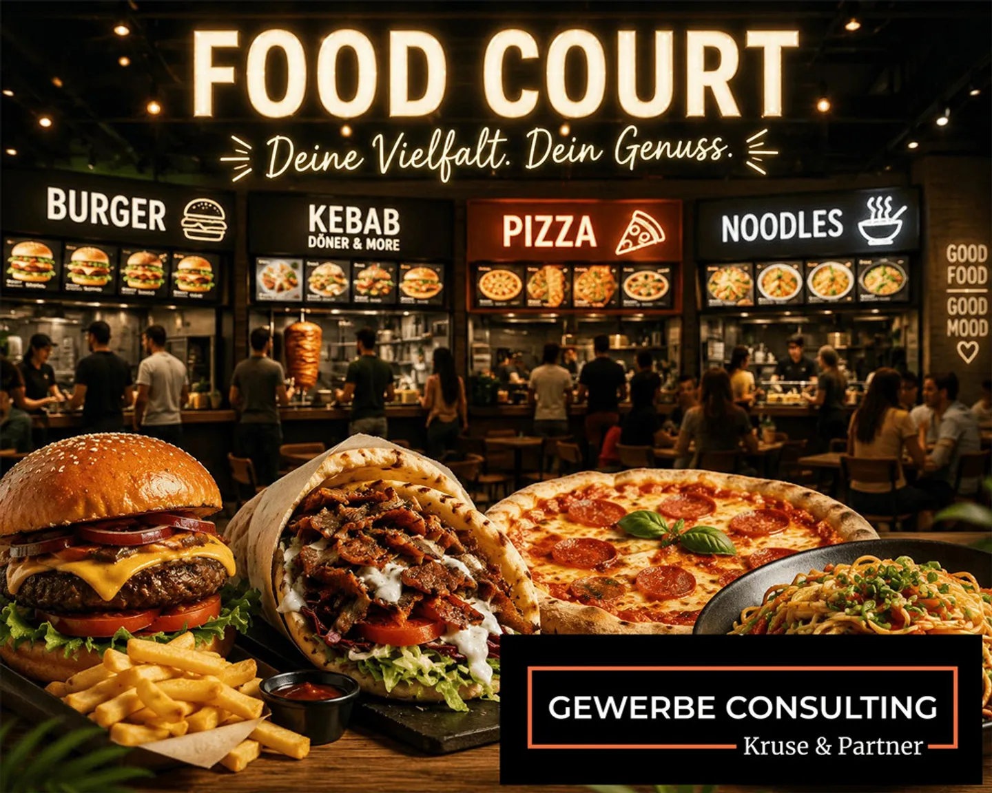 Etablierter Food Court in Zürich - Foto 1 von 1