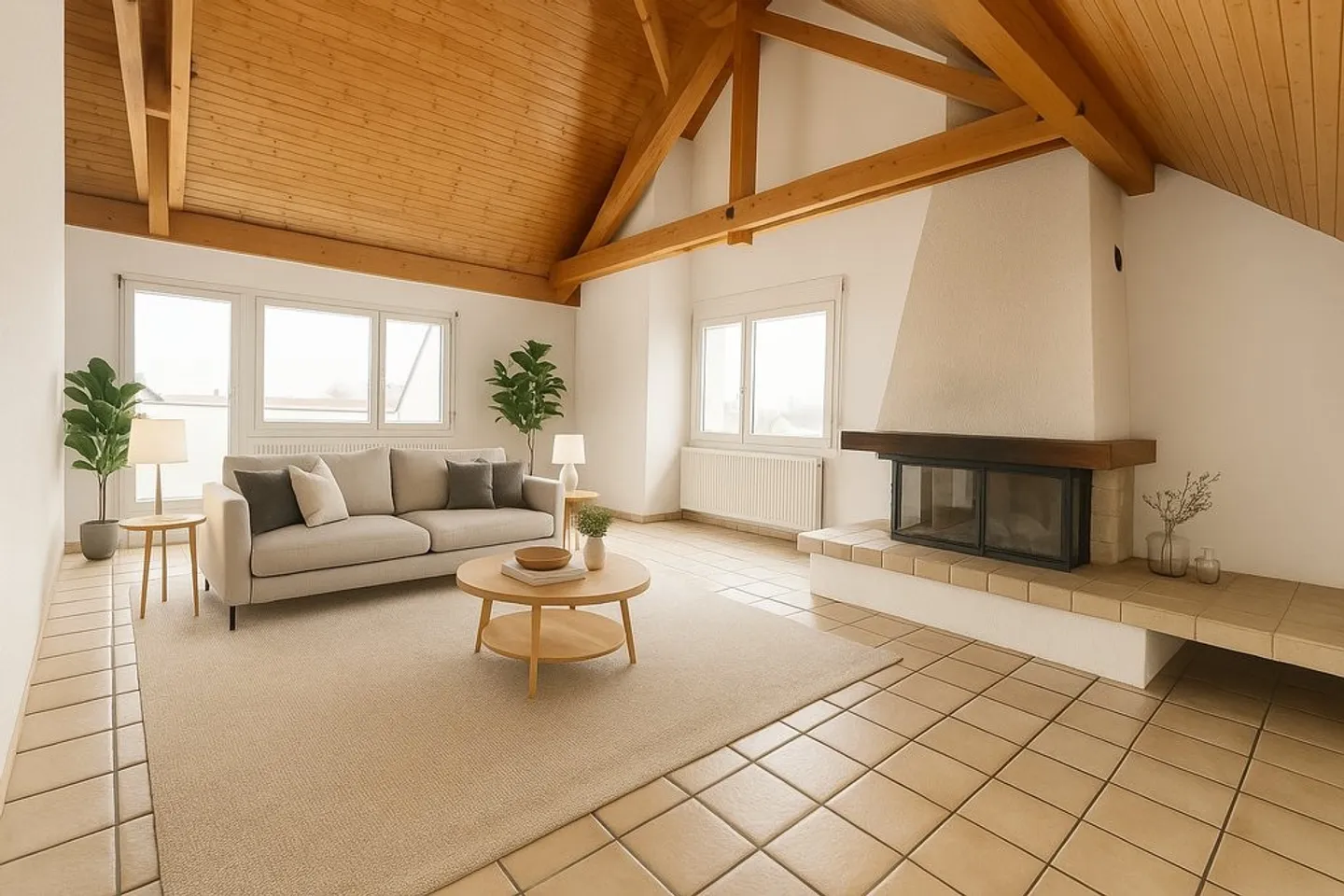 Appartement sous les combles spacieux de 3,5 pièces avec 115 m2 à Selzach - Photo 1 sur 2