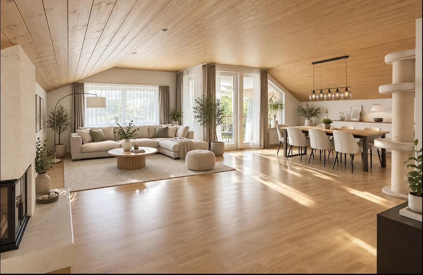 Beautiful bright attic apartment - Photo 1 of 12
