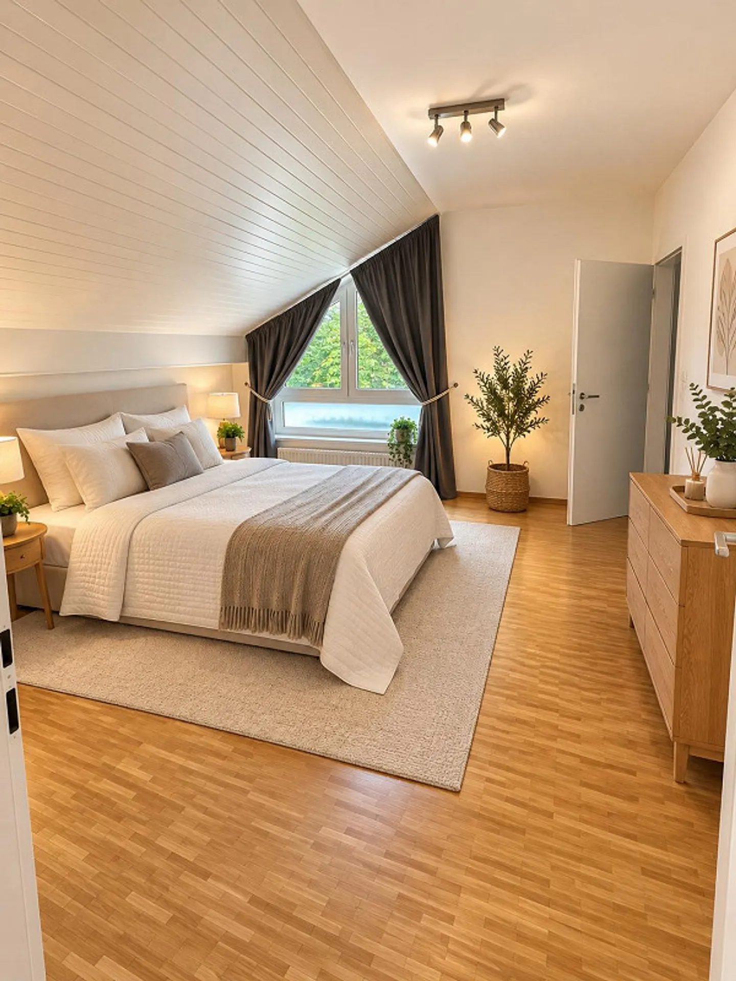 Beautiful bright attic apartment - Photo 3 of 12