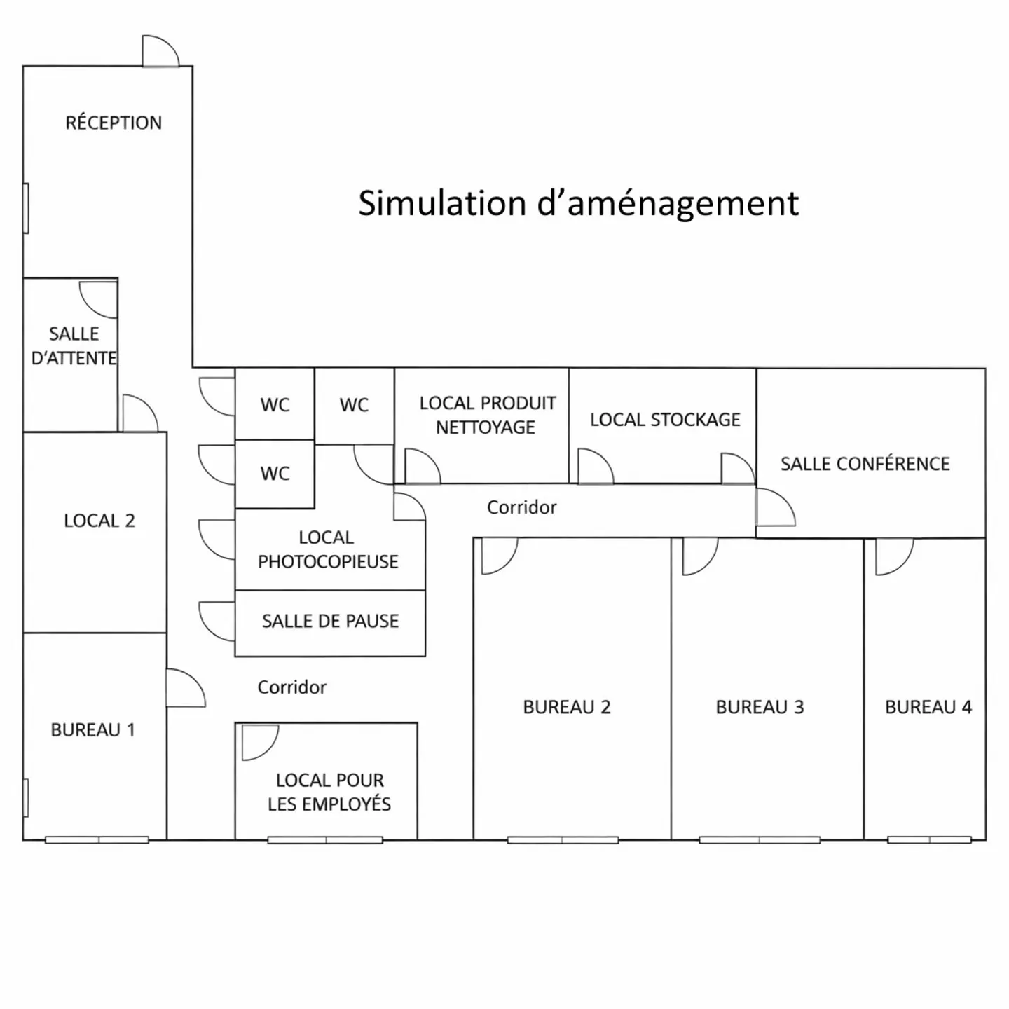 Sion - Geräumige Geschäftsräume von 335 m² ideal für eine medizinische Klinik im Zentrum - Foto 4 von 15