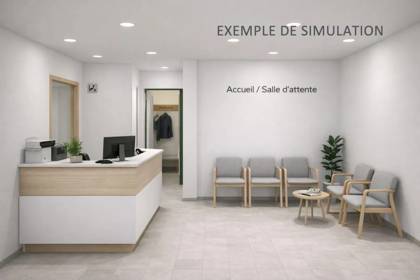 Sion - Geräumige Geschäftsräume von 335 m² ideal für eine medizinische Klinik im Zentrum - Foto 6 von 15