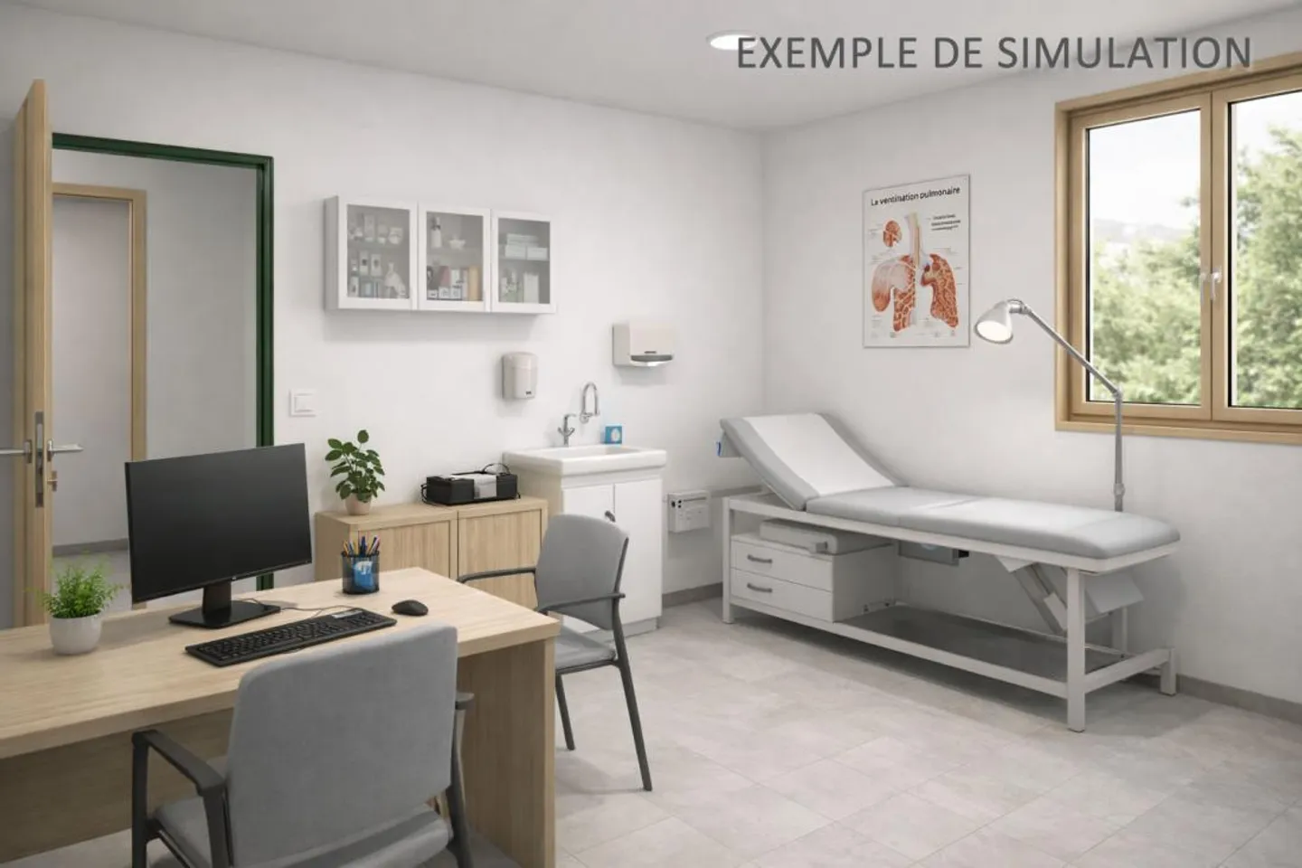 Sion - Geräumige Geschäftsräume von 335 m² ideal für eine medizinische Klinik im Zentrum - Foto 10 von 15
